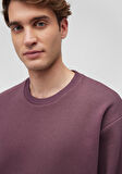 Bisiklet Yaka Mor Basic Sweatshirt 0S10276-70260