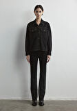 Lizzie Gold Denim Siyah  Jean Gömlek 1210785-87787