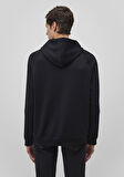 Kapüşonlu Siyah Sweatshirt 0S10250-900