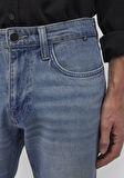 London Mavi Pro Kaplamalı Indigo Mavisi Jean Pantolon 0010172-88547