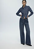 Karen Iconic Vintage Koyu Mavi Jean Pantolon 1010742-89118