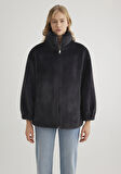 Antrasit Peluş Ceket 1110597-84671