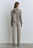 Sporty Lux Yarı Fermuarlı Gri TENCEL TM Modal Sweatshirt 1S10280-70352
