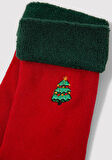 Yılbaşı Temalı Kırmızı Çorap 1912192-29579