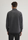 Jayden Classic Denim Antrasit Jean Gömlek 0211065-89415