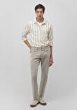 Hunter Comfort Bej Gabardin Pantolon 0020283628