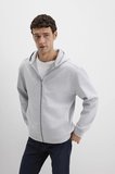 Mavi Erkek Kapüşonlu Fermuarlı Sweatshirt M0S10312 Gri