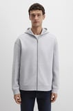 Mavi Erkek Kapüşonlu Fermuarlı Sweatshirt M0S10312 Gri