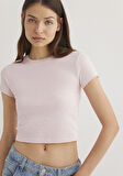 Pembe Basic Tişört 1600814-89200