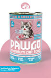 PAWGO Kitten Glory | Kuzulu | 415g | Mini Parça Etli | Yavru Kedi Yaş Mama