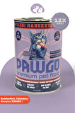 PAWGO Chicken Harmony | Tavuklu | 415g X 12 | Mini Parça Etli | Kedi Yaş Mama