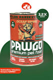 PAWGO Ocean Prime | Balıklı | 415g X 12 | Mini Parça Etli | Kedi Yaş Mama