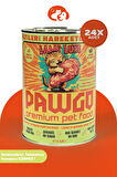 PAWGO Lamb Luxe | Kuzu Etli | 415g X 24 | Mini Parça Etli | Kedi Yaş Mama