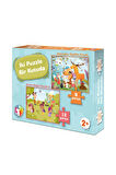 İKİ PUZZLE BİR KUTUDA HAYVANLAR KEŞİFTE - BENİM DOĞA PUZZLEM