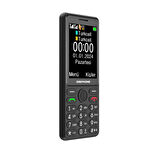 DIGIPHONE S600  Siyah Tuşlu Cep Telefonu