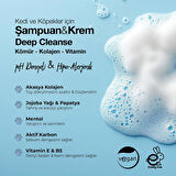 Docho Şampuan ve Krem - Deep Cleanse - Kömür & Kolajen & Vitamin 300 ML