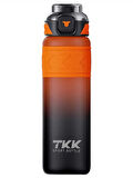 Vagonlife TKK Soft Touch Tritan Pipetli Matara 800 ml Turuncu