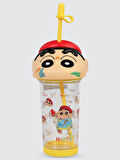 Vagonlife Crayon Shinchan Tritan Pipetli Matara 500 ml Sarı