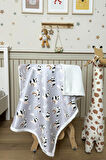 Fluffy Bebek Battaniyesi 70x100 Cm Panda Desen
