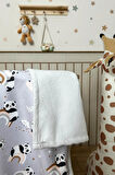 Fluffy Bebek Battaniyesi 70x100 Cm Panda Desen