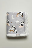 Fluffy Bebek Battaniyesi 70x100 Cm Panda Desen