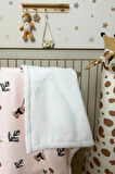 Fluffy Bebek Battaniyesi 70x100 Cm Tavşan Desen