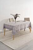 Damascus Gri Masa Örtüsü 160x220 cm