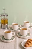 Timeless Green Stackable 4 Kişilik Çay Sunum Seti - 8 Parça