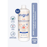 snugpuff Bitkisel Bebek 2’si 1 Çamaşır Deterjanı + Yumuşatıcı