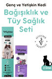 Vitpaw Kediler Için Vücut Direnci ve Tüy Sağlık Seti (Multi Paste ve B+ Complex Damla)