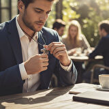 Yalnız Kurt Çelik Kolye Ucu