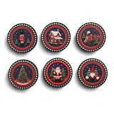 Yılbaşı Bardak Altlığı 6 Adet