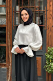 KAYRA Bluz KA-A24-10012 Beyaz