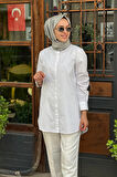 KAYRA Tunik KA-B25-21133 Beyaz