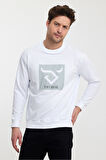 Twobull OSLO Erkek  Beyaz Sweatshirt