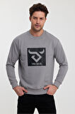 Twobull OSLO Erkek  Gri Sweatshirt