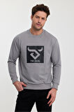 Twobull OSLO Erkek  Gri Sweatshirt