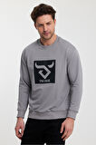 Twobull OSLO Erkek  Gri Sweatshirt