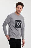 Twobull OSLO Erkek  Gri Sweatshirt