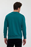 Twobull OSLO Erkek  Petrol Sweatshirt