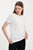 Twobull TOKYO Kadın  Ekru Tişört