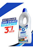 3'ü 1 Arada %100 Yerli Üretim Sıvı Çamaşır Deterjanı 1200 ml