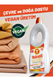 Ev Tekstili 3'ü 1 Arada Sıvı Vegan Çamaşır Deterjanı 1200 ml