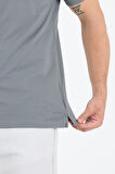 %95 Pamuk %5 Elastan Slim Fit Kısa Kollu Rahat Kumaş Nefes Alabilir Erkek Polo Yaka T-shirt 0002