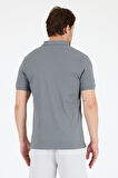 %95 Pamuk %5 Elastan Slim Fit Kısa Kollu Rahat Kumaş Nefes Alabilir Erkek Polo Yaka T-shirt 0002