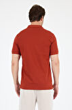 %95 Pamuk %5 Elastan Slim Fit Kısa Kollu Rahat Kumaş Nefes Alabilir Erkek Polo Yaka T-shirt 0002