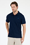 %95 Pamuk %5 Elastan Slim Fit Kısa Kollu Rahat Kumaş Nefes Alabilir Erkek Polo Yaka T-shirt 0002