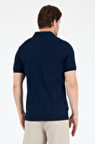 %95 Pamuk %5 Elastan Slim Fit Kısa Kollu Rahat Kumaş Nefes Alabilir Erkek Polo Yaka T-shirt 0002