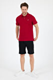 %95 Pamuk %5 Elastan Slim Fit Kısa Kollu Rahat Kumaş Nefes Alabilir Erkek Polo Yaka T-shirt 0002