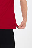 %95 Pamuk %5 Elastan Slim Fit Kısa Kollu Rahat Kumaş Nefes Alabilir Erkek Polo Yaka T-shirt 0002